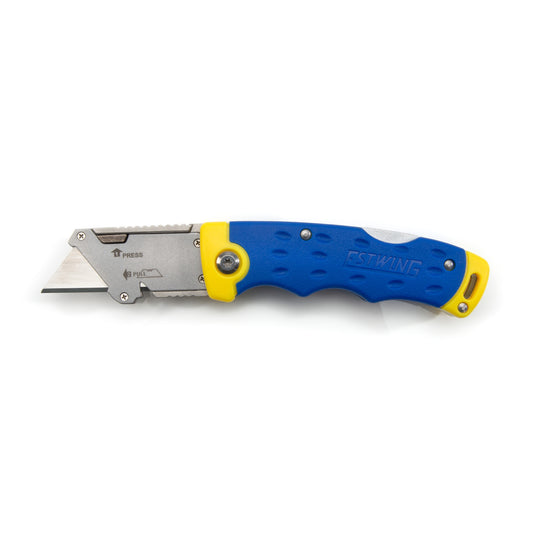 Folding Lock Back Utility Knife with Disposable Razor Blade