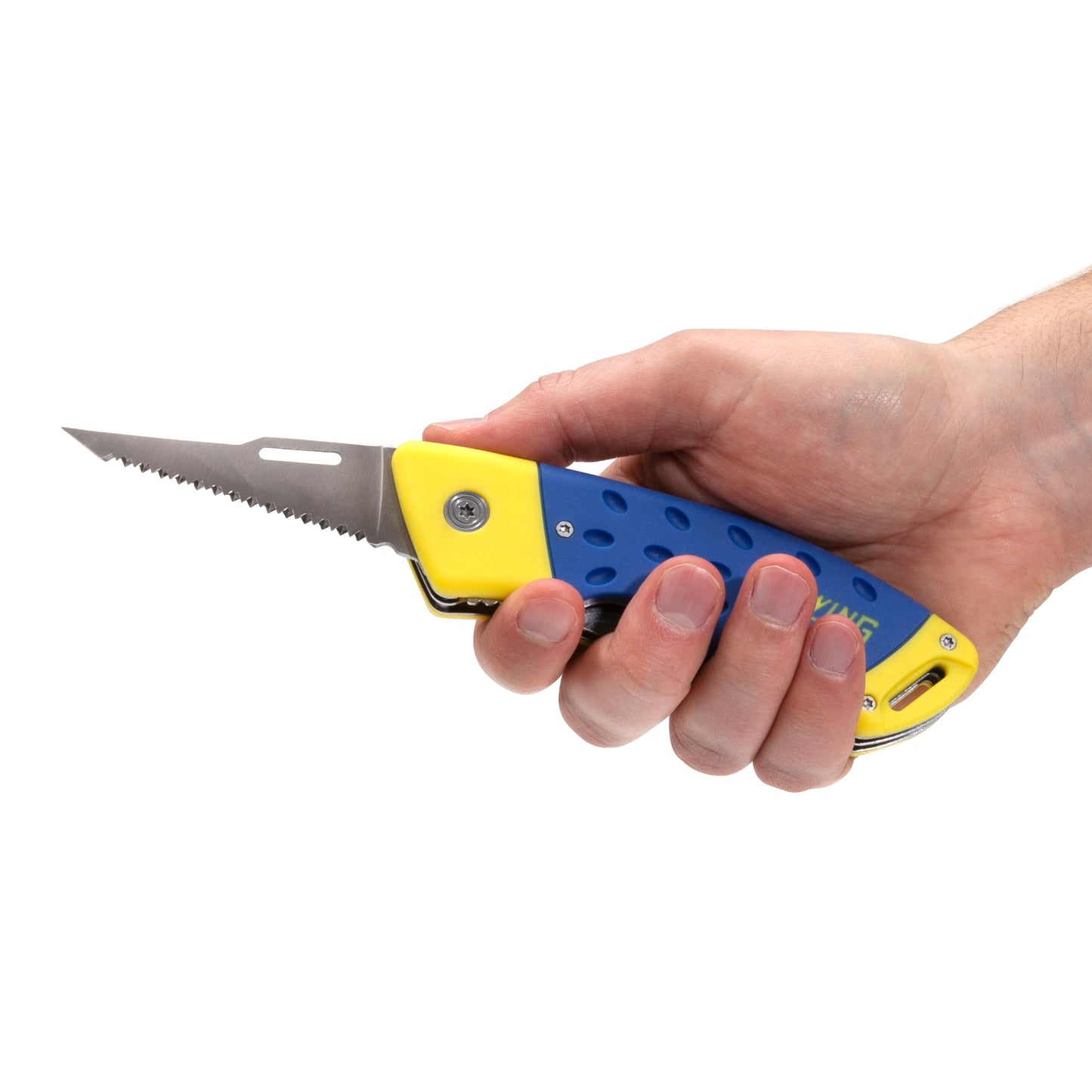 2-In-1 Folding Jab Saw with Retractable Utility Knife