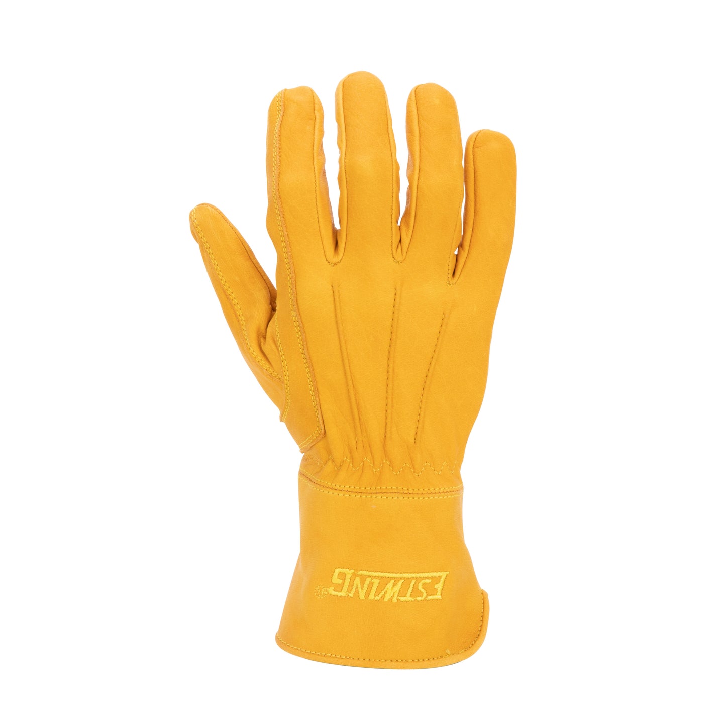 Classic Leather Driver Work Glove in Russet Brown