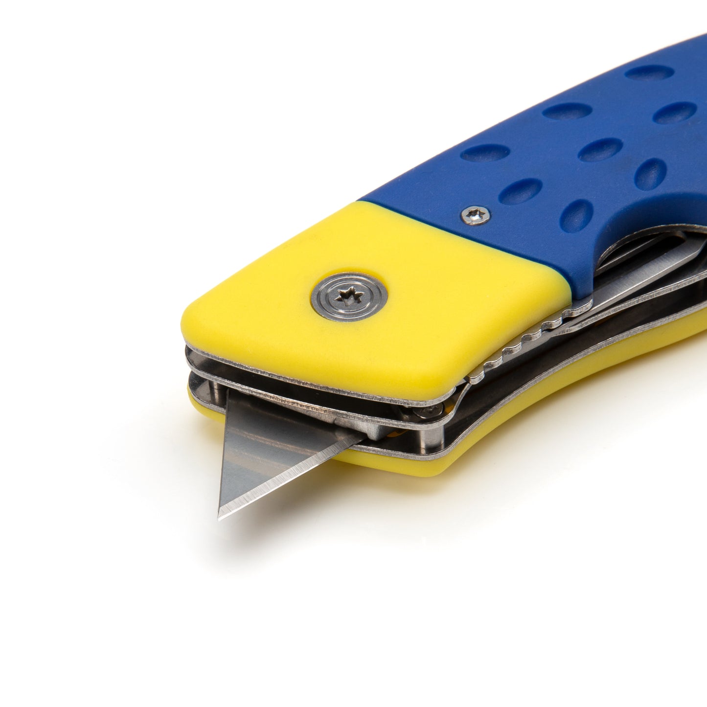 2-In-1 Folding Painter's Tool with Retractable Utility Knife