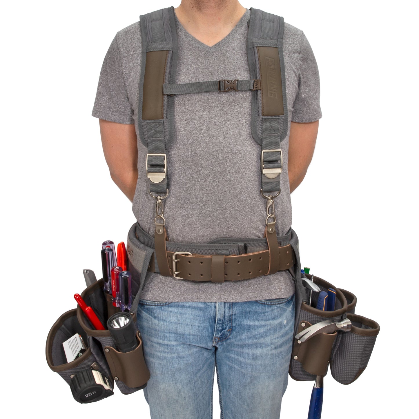 13 Pocket Framer's Tool Rig