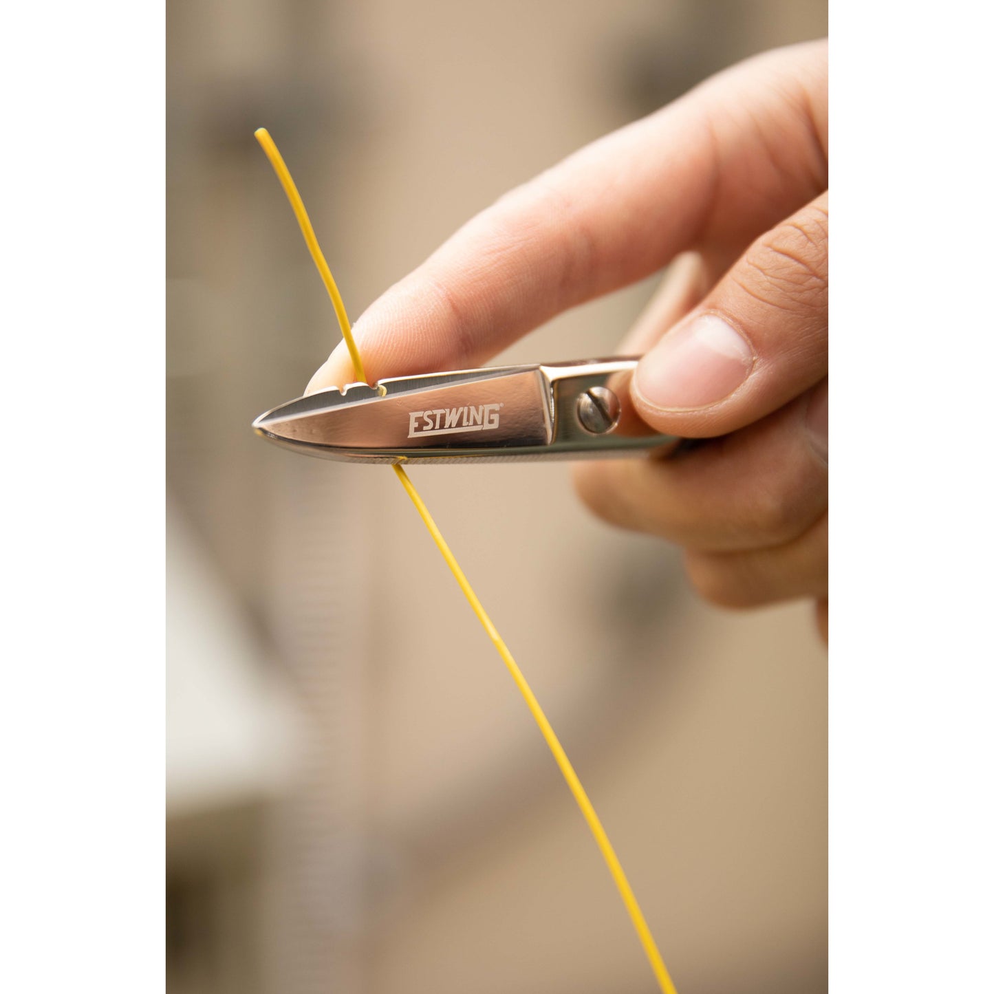2.1-Inch Serrated Blade Cable Splicing and Wire Stripping Scissors