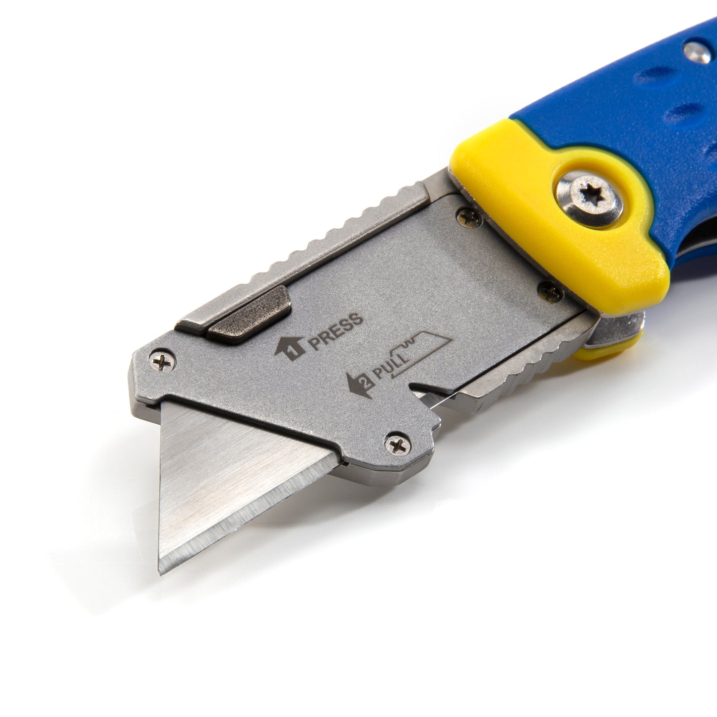 Folding Lock Back Utility Knife with Disposable Razor Blade