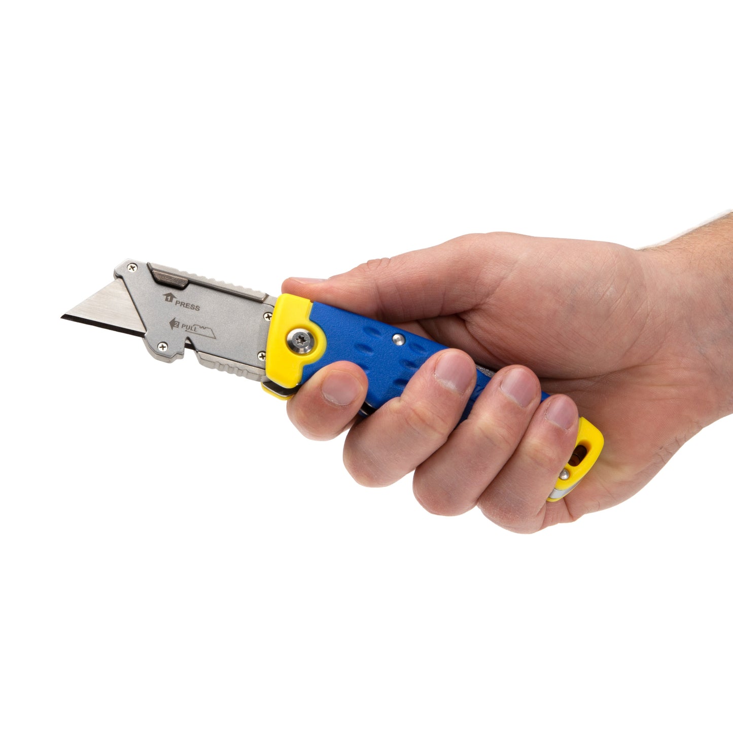 Folding Lock Back Utility Knife with Disposable Razor Blade