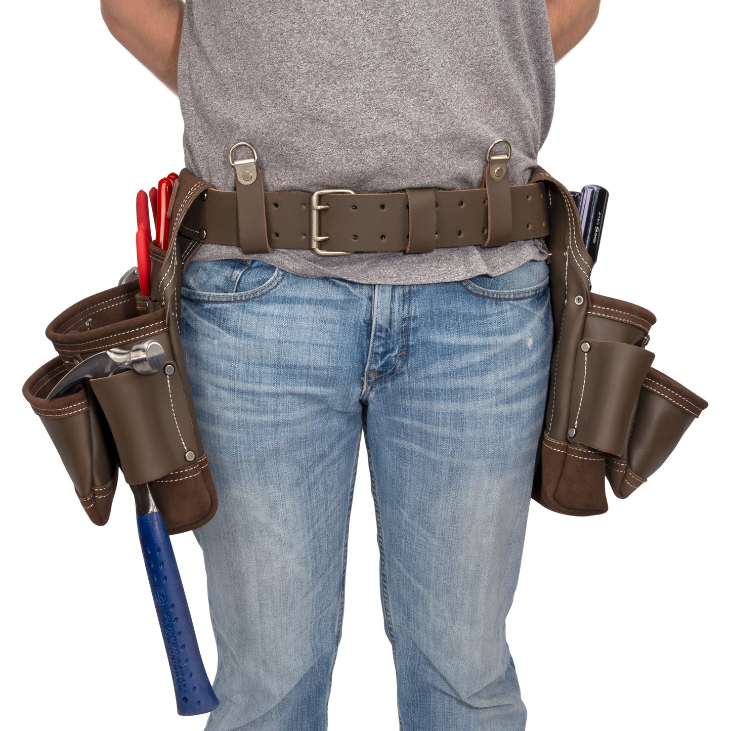 14 Pocket Leather Framer's Set