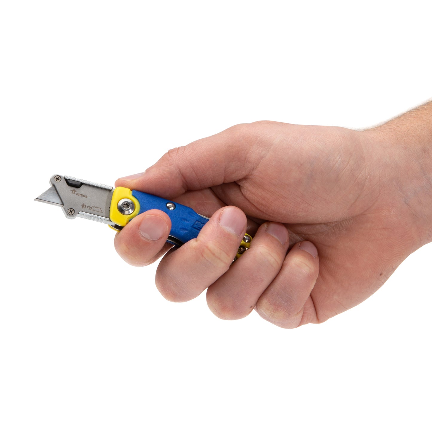 Mini Folding Lock Back Utility Knife with Disposable Razor Blade