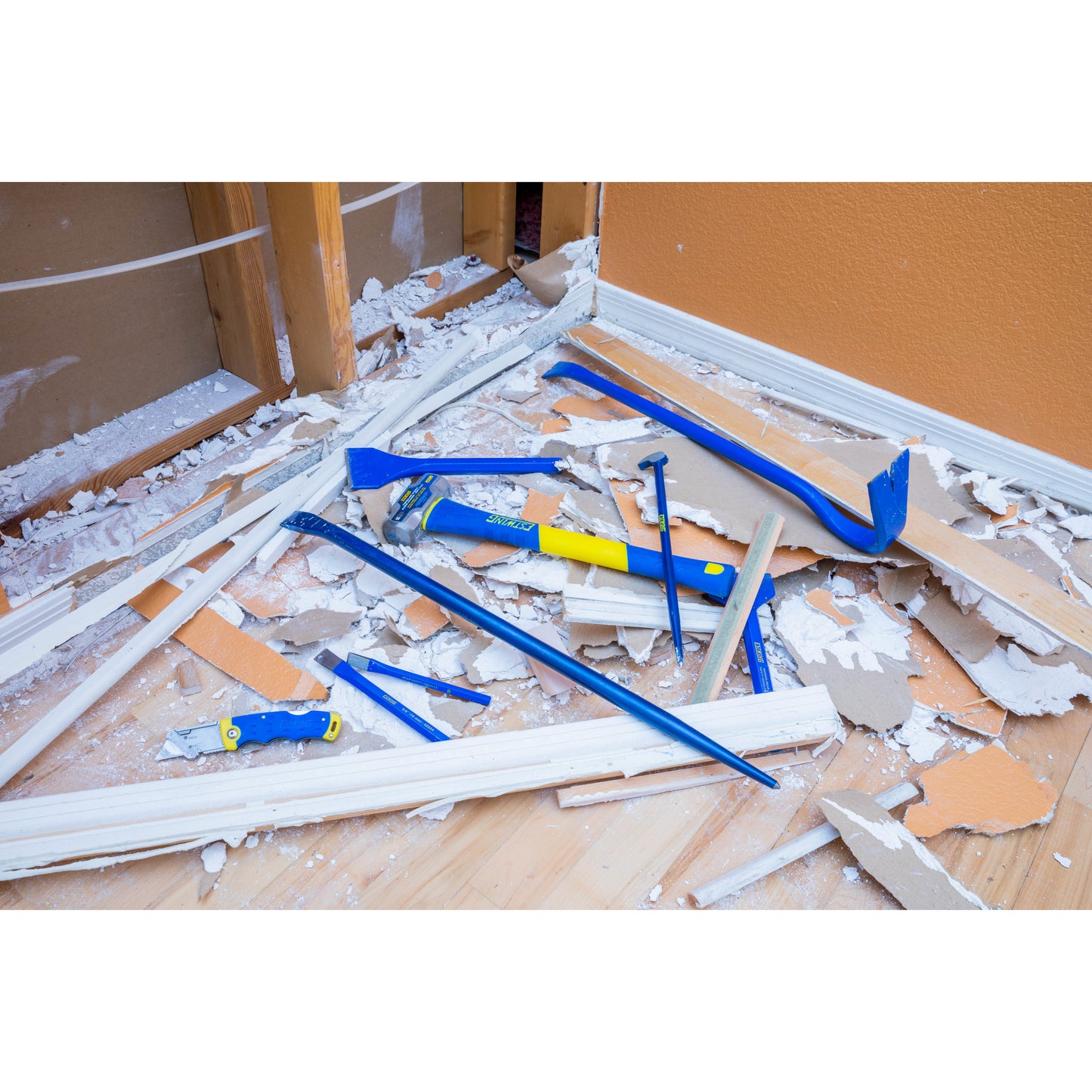 30-Inch Duck-foot Shingle Ripping Wrecking Bar and Pry Tool