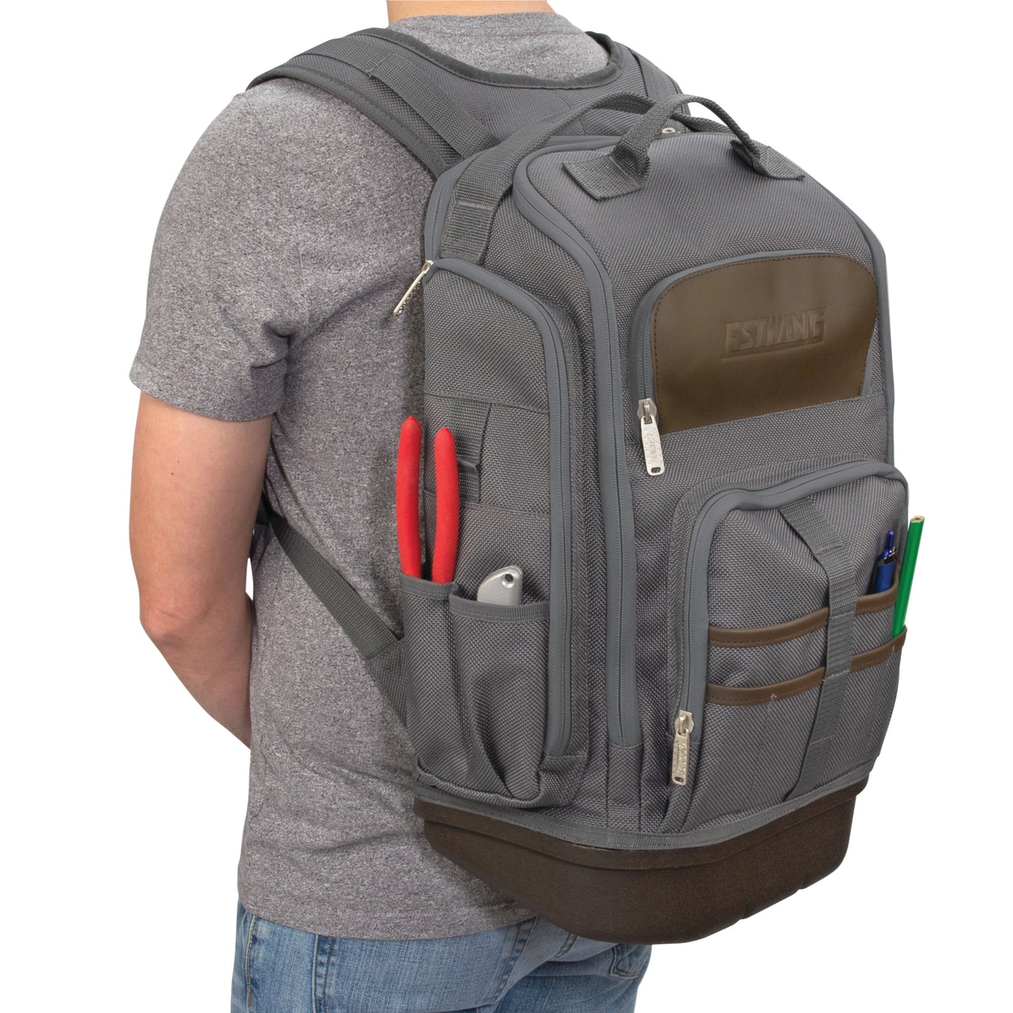 20-Inch Hard Bottom Tool Backpack