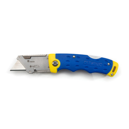 Folding Lock Back Utility Knife with Disposable Razor Blade