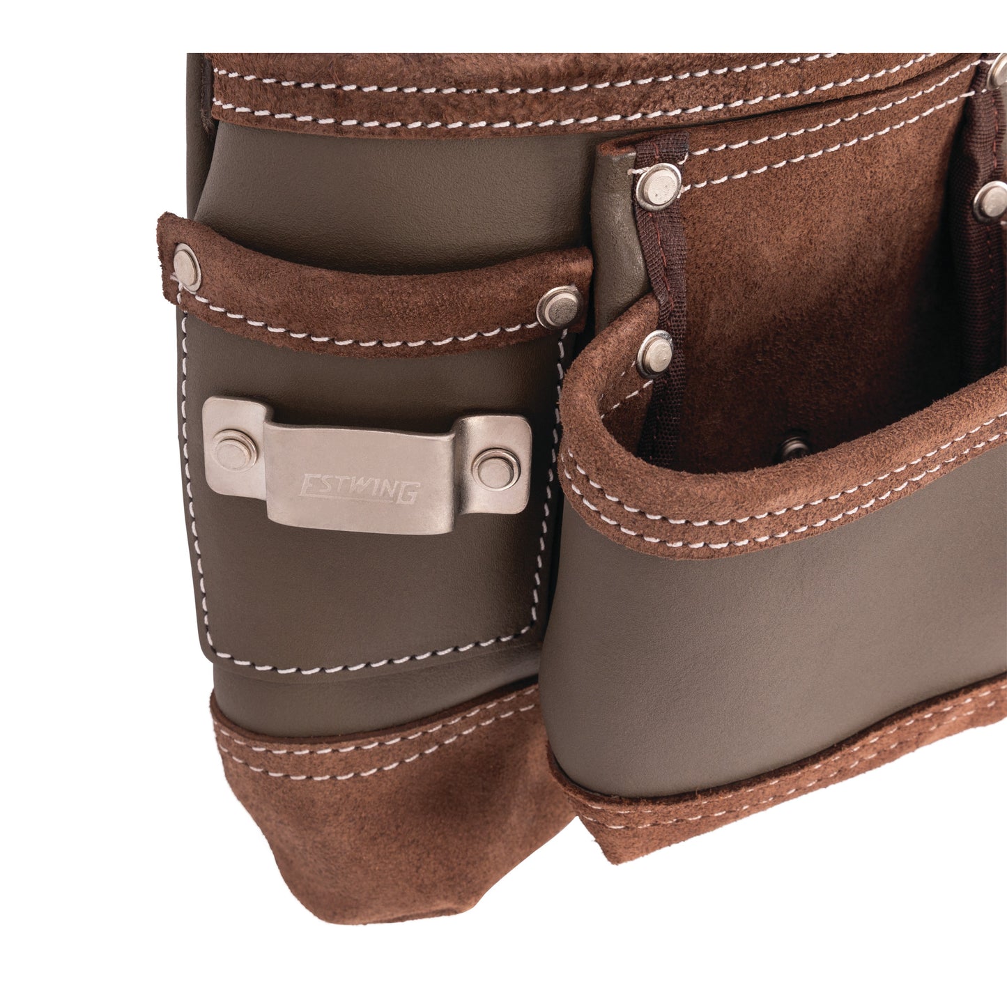 9-Pocket Full Leather Framer's Pouch