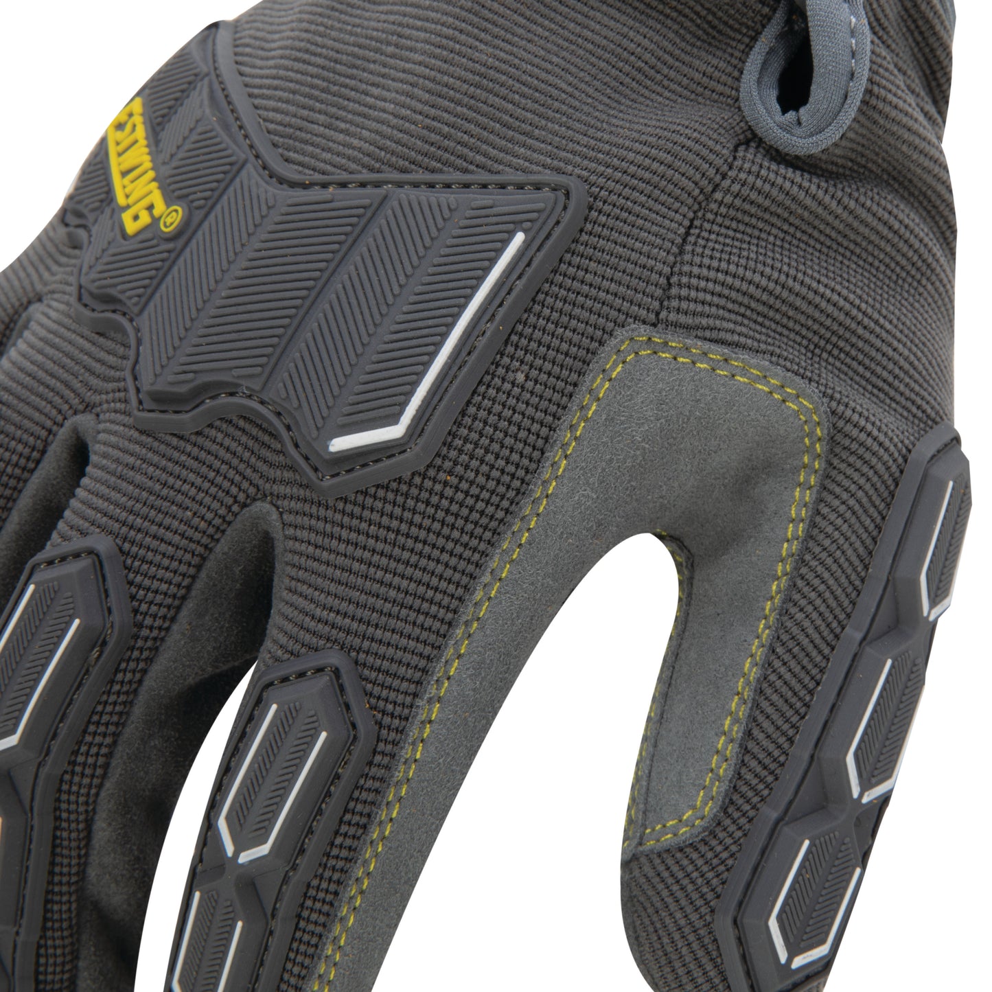 Impact Resistant Synthetic Leather Palm Work Glove with Anti-Vibration Palm