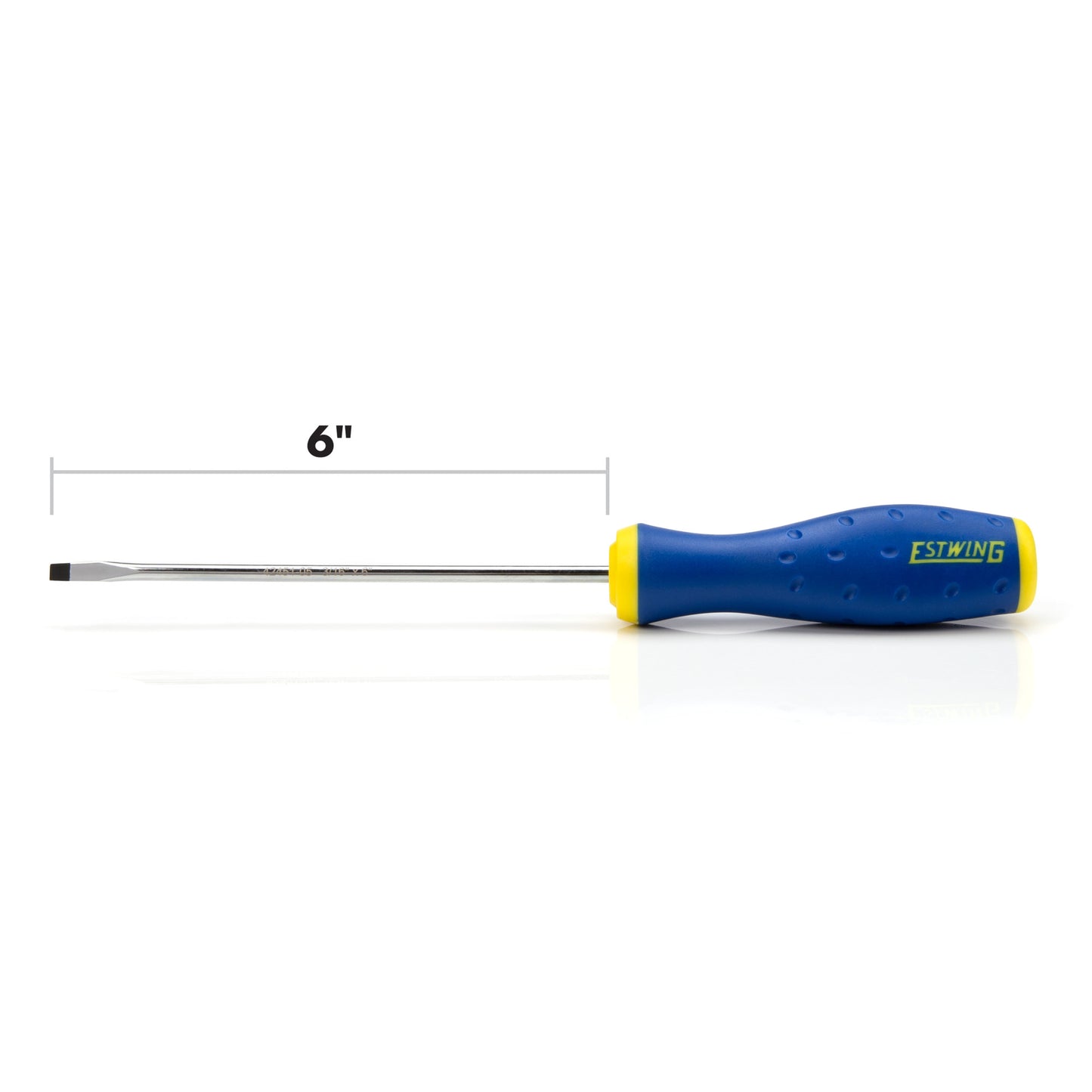 3/16-Inch x 6-Inch Magnetic Slotted Tip Screwdriver with Ergonomic Handle