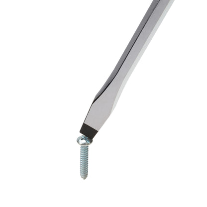 5/16-Inch x 6-Inch Slotted Heavy Duty Hex Shaft Demolition Screwdriver with Magnetic Tip