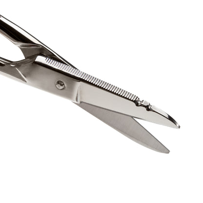 Serrated Blade Cable Splicing Scissors and Sheepsfoot Cable Splicing Knife Combo Set with Leather Belt Sheath