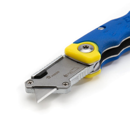 Mini Folding Lock Back Utility Knife with Disposable Razor Blade