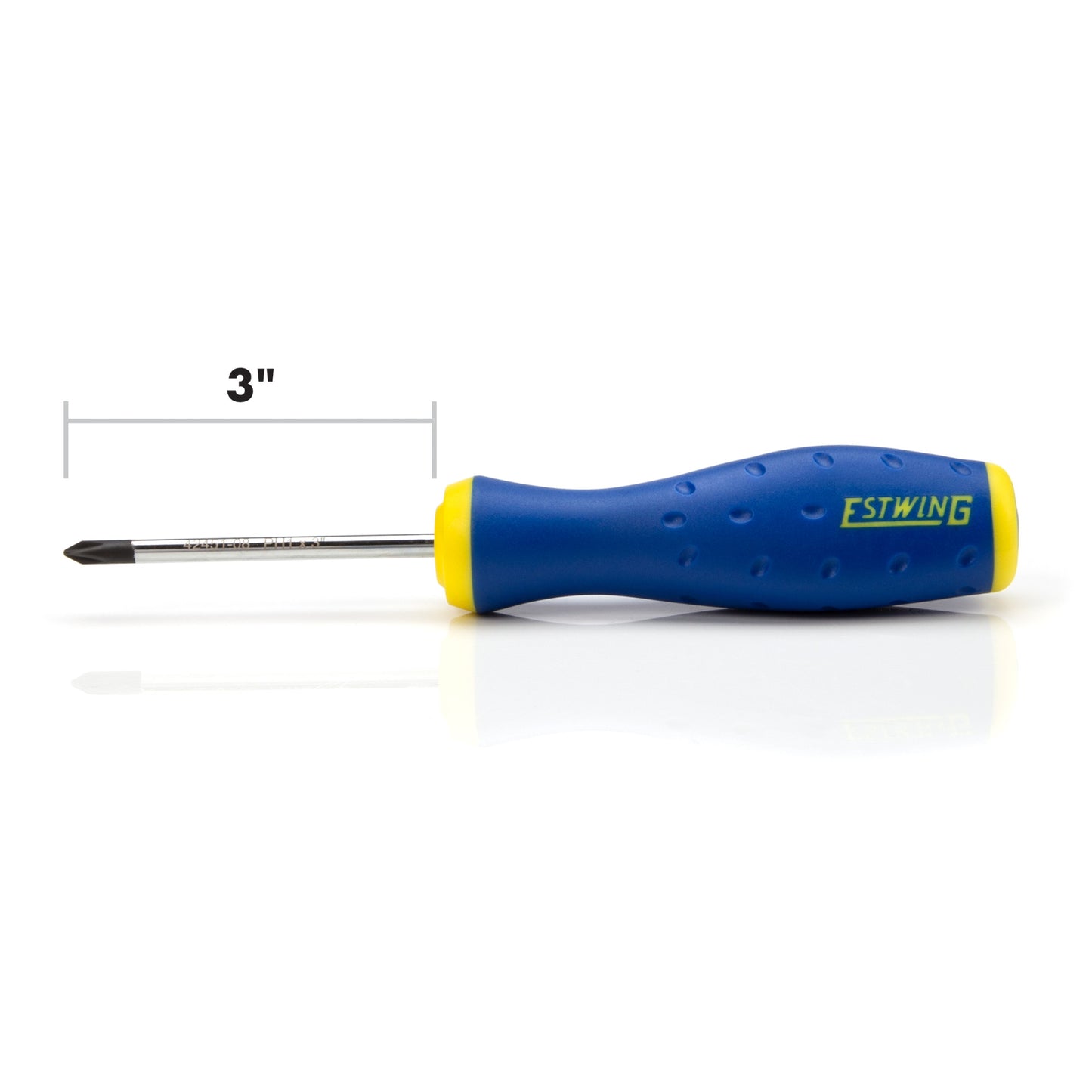 PH1 x 3-Inch Magnetic Philips Tip Screwdriver with Ergonomic Handle