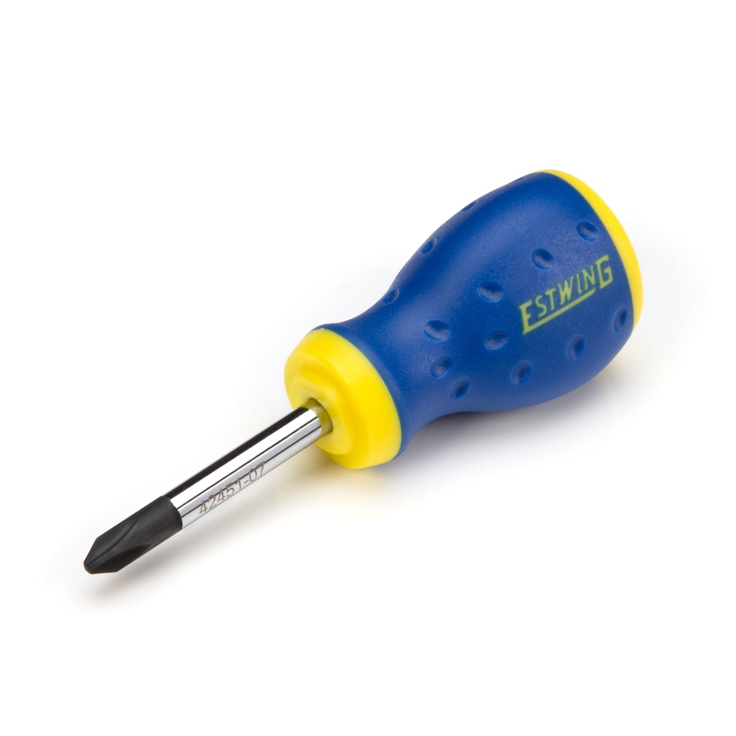 PH2 x 1-3/4-Inch Magnetic Philips Tip Stubby Screwdriver with Ergonomic Handle