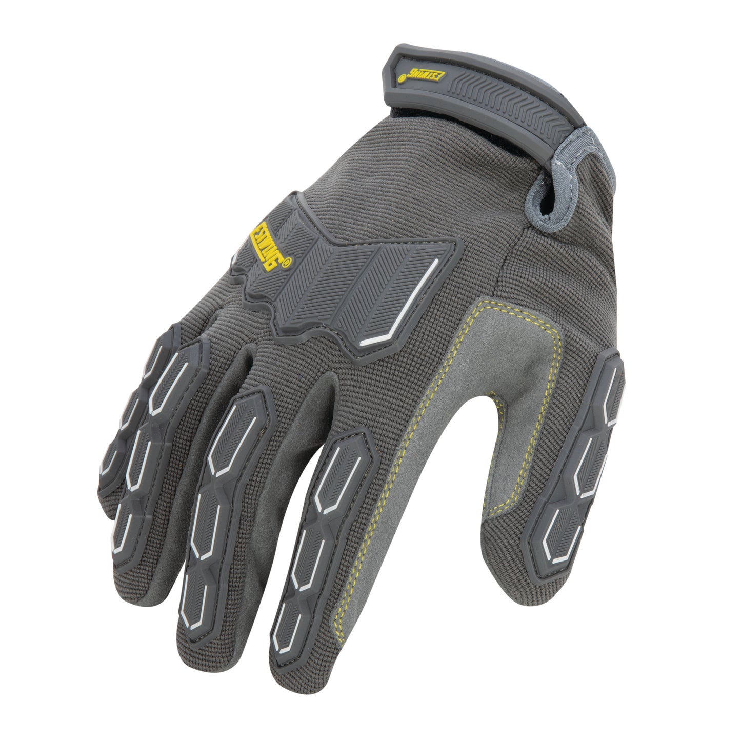 Impact Resistant Synthetic Leather Palm Work Glove with Anti-Vibration Palm