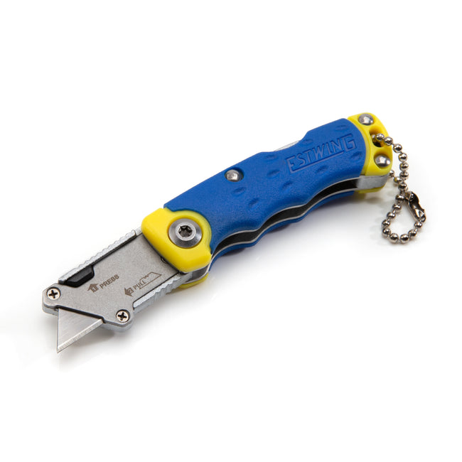 Mini Folding Lock Back Utility Knife with Disposable Razor Blade