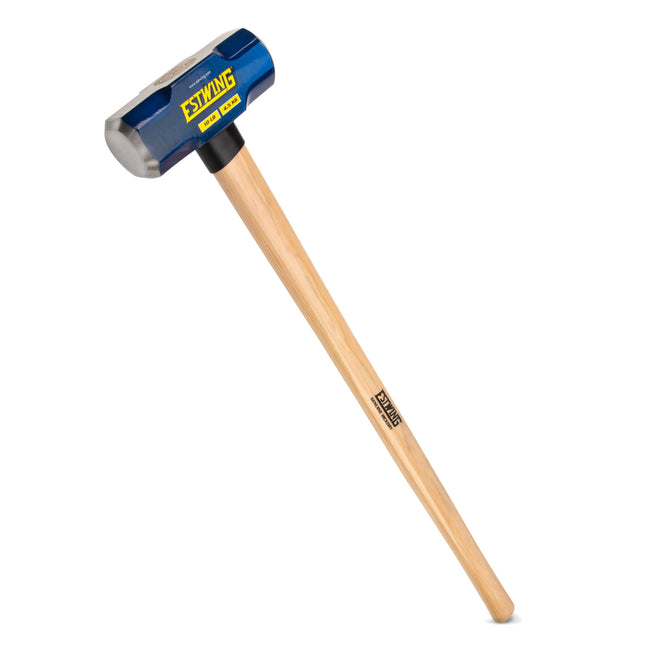 10-Pound Hard Face Sledge Hammer, 36-Inch Hickory Handle
