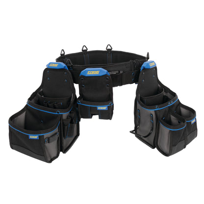4-Piece Tool Belt and Pouch Contractor Set