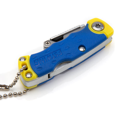 Mini Folding Lock Back Utility Knife with Disposable Razor Blade