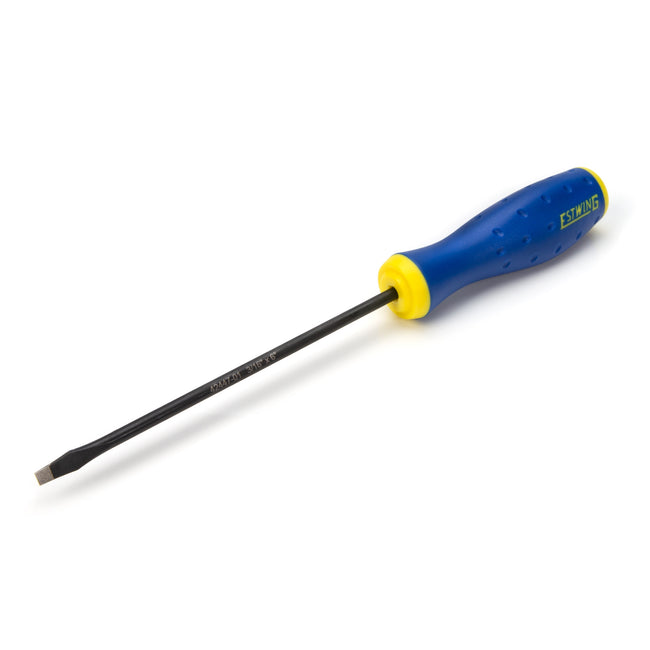 3/16-Inch x 6-Inch Slotted Magnetic Diamond Tip Screwdriver with Ergonomic Handle
