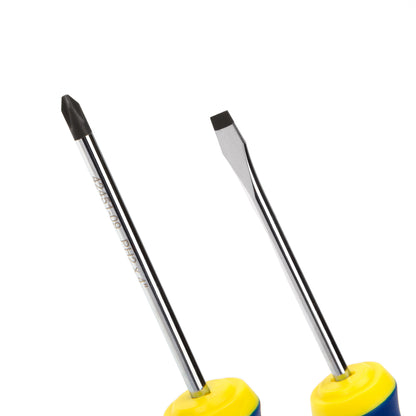 10-Piece Phillips and Slotted Screwdriver Set