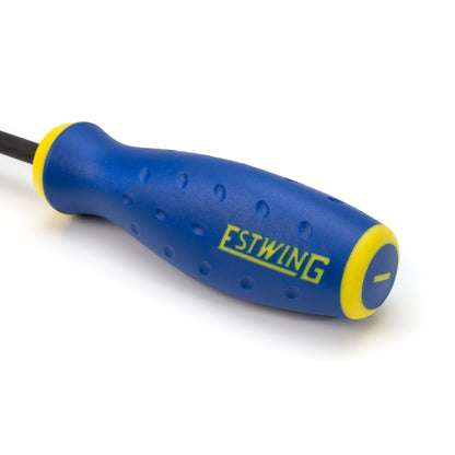 5/16-Inch x 6-Inch Slotted Magnetic Diamond Tip Screwdriver with Ergonomic Handle