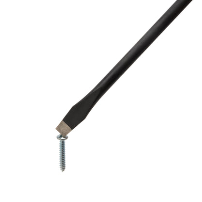 5/16-Inch x 6-Inch Slotted Magnetic Diamond Tip Screwdriver with Ergonomic Handle