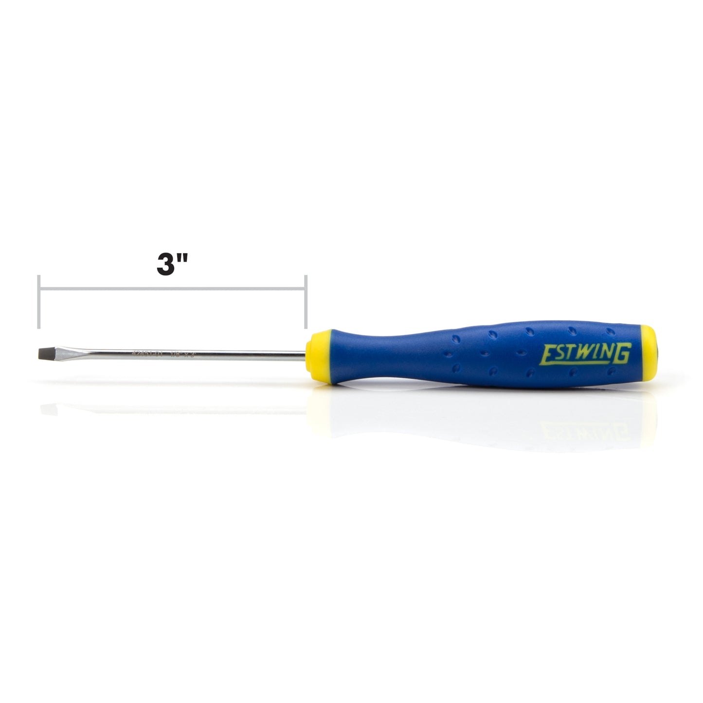 1/8-Inch x 3-Inch Magnetic Slotted Tip Precision Screwdriver with Ergonomic Handle