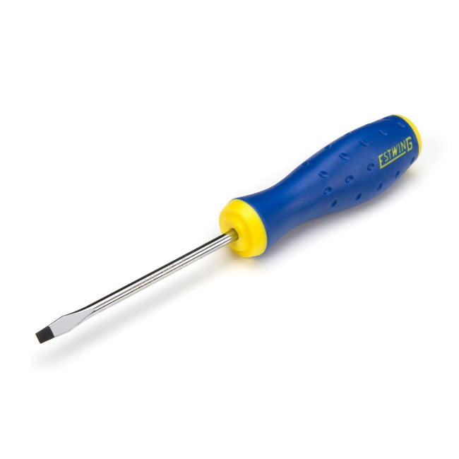 3/16-Inch x 4-Inch Magnetic Slotted Tip Screwdriver with Ergonomic Handle