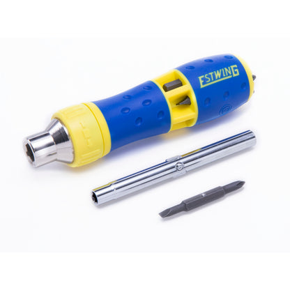 19-In-1 Reversible Ratcheting MultiTool Screwdriver Bit Set