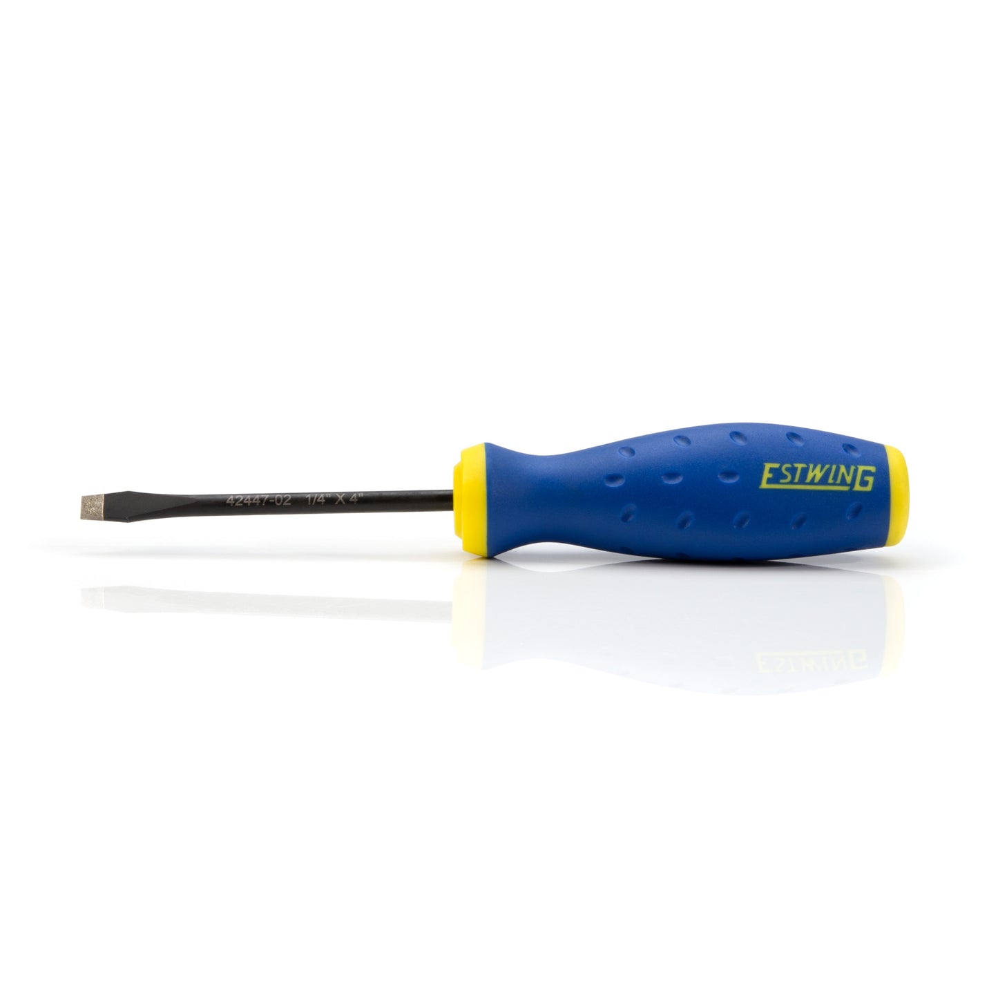 1/4-Inch x 6-Inch Slotted Magnetic Diamond Tip Screwdriver with Ergonomic Handle