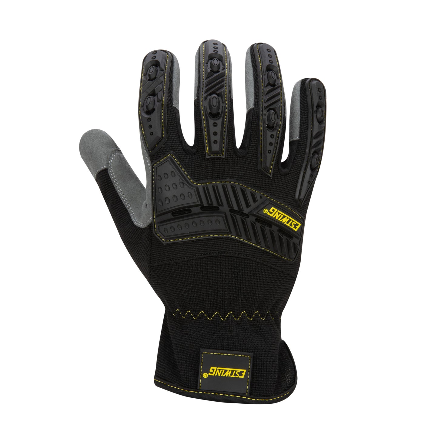 Impact Speedcuff Gloves in Black and Gray